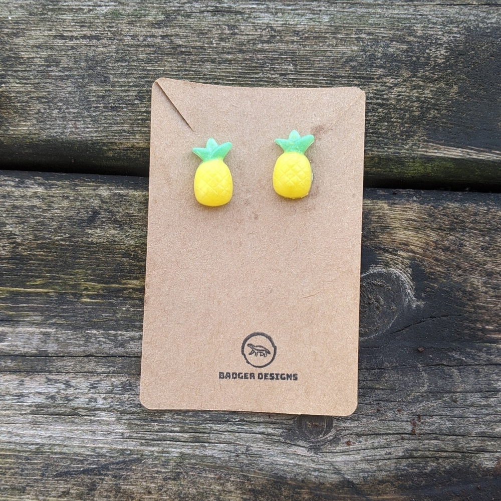HandcraftedPineapple Earrings